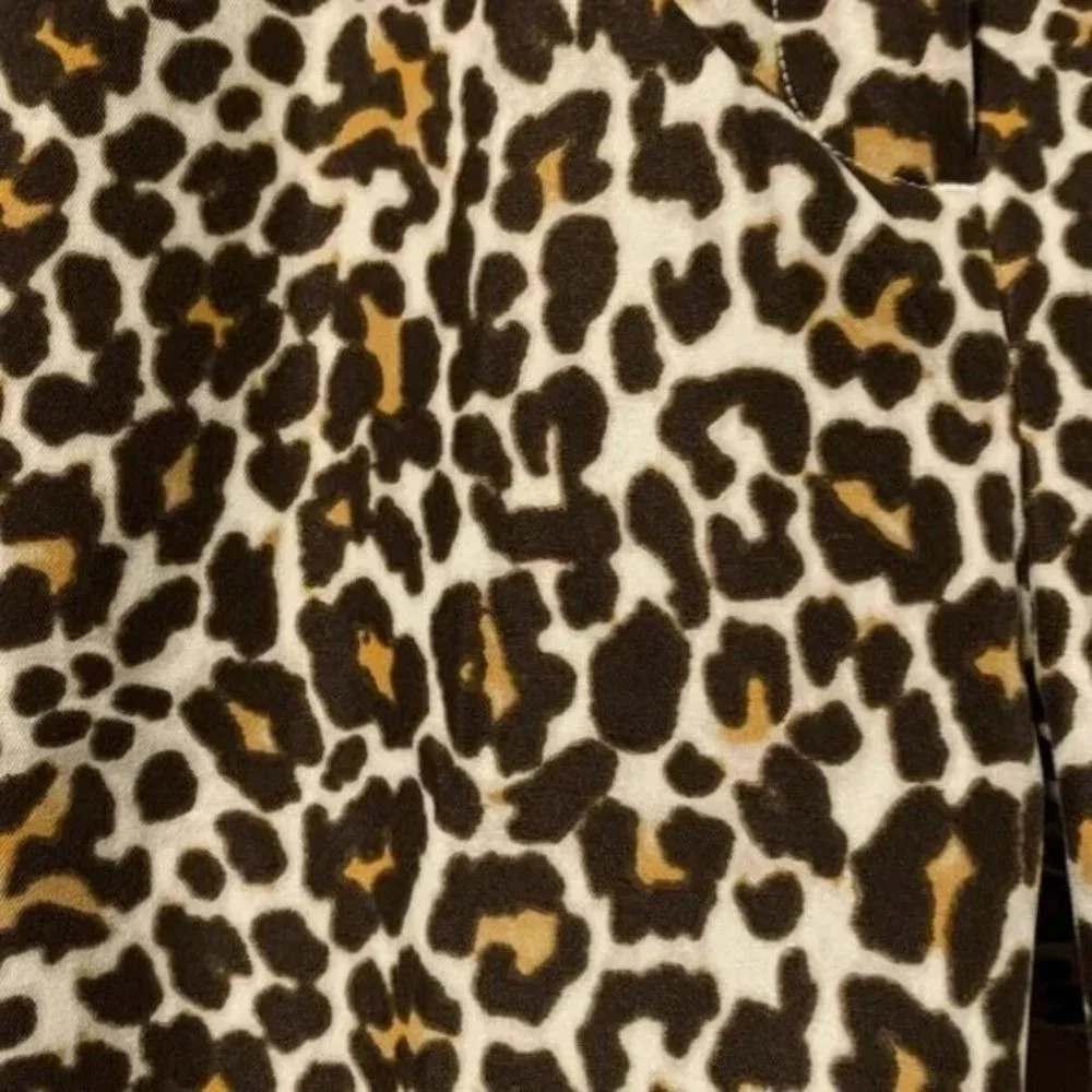 🆕 J CREW Leopard Print Slim Pants Size 2 Style M2017 - Picture 5 of 10